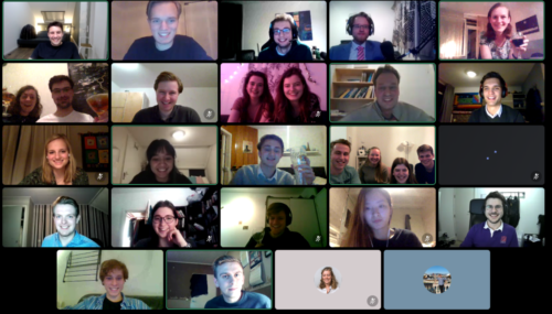 Groepsfoto vrijdagavond